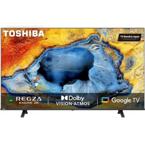 Toshiba 43-inch 4K Smart TV.